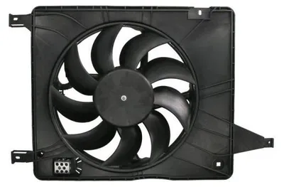 Produktbild von THERMOTEC D81003TT Lüfter Motorkühlung Kühlerlüfter für NISSAN Qashqai / Qashqai +2 I (J10, NJ10) Wasserkühler Ø384mm