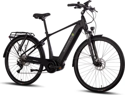 Produktbild von Saxonette E-Bike Mittelmotor mit 8 Gang Shimano Nabenschaltung StVZO Elektrofahrrad Pedelec Quantum Sport (Diamand) Rahmenhöhe 54 cm, Trekkingbike