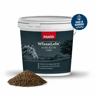 Produktbild von PANTO Wisan Lein - Leinsaat für Verdauung & Fell getreidefrei 10kg