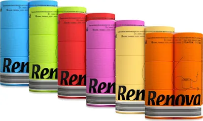 Produktbild von Multipack Toilettenpapier - 36 Rollen - 6 Farben - ohne schwarz