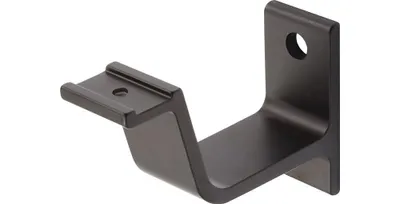 Immagine prodotto di supporto per corrimano hermeta 3551 in alluminio anodizzato nero - 3551-18E