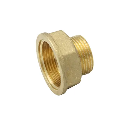Produktbild von Messing Fitting Reduzierstück 1 1/4" IG x 1" AG Zoll Reduzierung