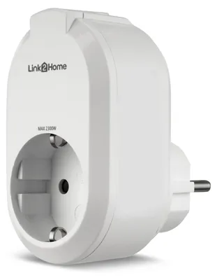 Productafbeelding van REV Link2Home stopcontact met tijdklok, wit