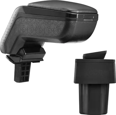 Immagine prodotto di Bracciolo centrale di design COMPLETO in pelle nera per Opel Astra G 1998-2004