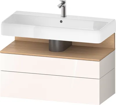 Produktbild von DURAVIT QA4395030220010 QTG WTU WH Ek. 990x470x590 Wß Hgl. H