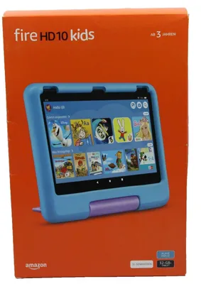 Produktbild von Amazon Fire HD 10 Kids-Tablet 2023 blau 10-Zoll-Display, 32 GB