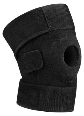 Obrázek produktu pro Verk 14667 Bandáž na koleno, stabilizační, 3 suché zipy, černá