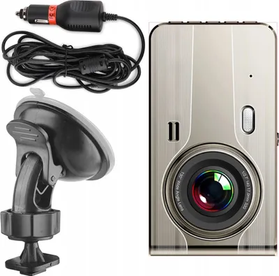 Produktbild von DVR so zadnou kamerou HQWear DVR979G, Full HD 1080 (30 fps), G-Sensor, LCD, 300 mAh, Béžová