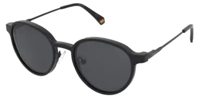 Image de Lunettes de soleil unies Polaroid PLD 6158/CS BLACK/GREY POLARIZED 51/20/145