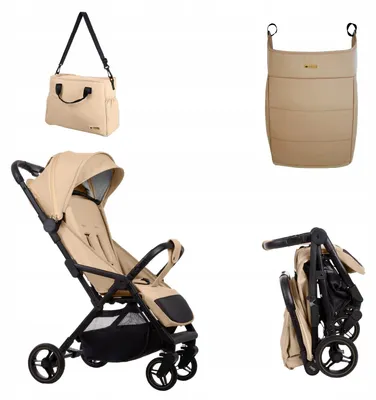 Imagen del producto de Cochecito para bebés BabyLux GIAU, ligero y apto para niños hasta 22 kg, plegable para viajes en avión