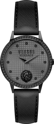 Produktbild von Versus by Versace Damen Uhr Armbanduhr Strandbank Crystal VSP572521 Leder