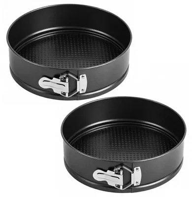 Produktbild von Springform Rund 2er Set 12 cm Kohlenstoffstahl Antihaftbeschichtet