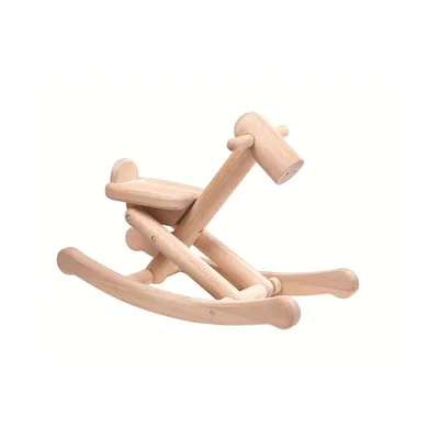 Produktbild von PlanToys Schaukelpferd, faltbar und platzsparend, für Kinder von 2 bis 5 Jahren