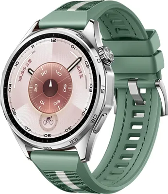 Obrázek produktu pro Hybridní řemínek pro Huawei Watch GT 6 46mm Silicone Nylon Design Replacement Green