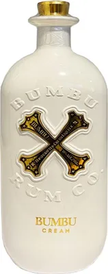 Produktbild von Bumbu Cream Sahnelikör auf Rum Basis, 15% Vol. 0,7 l