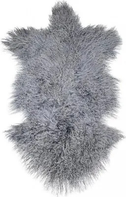 Produktbild von Heitmann Felle Tibet-Lammfell Grau Größe ca. 100 cm 619GR