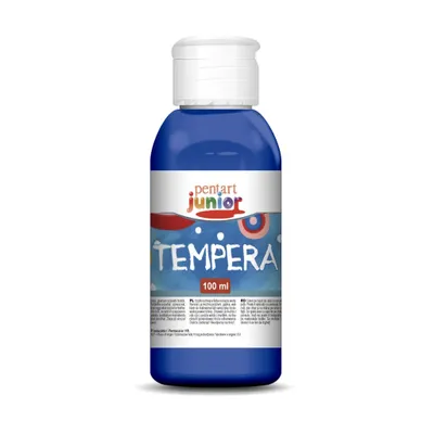 Produktbild von PENTART Temperafarbe. 100 ml, Blau