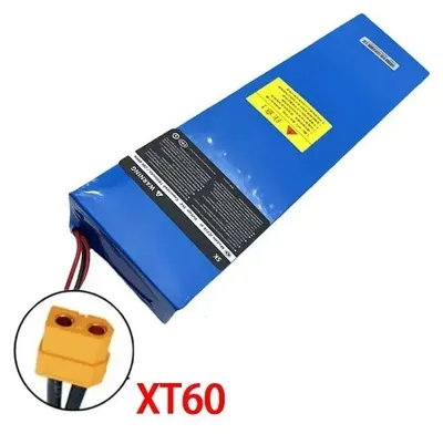 Produktbild von E-Scooter Akku - 48V 13S4P Li-Ion Batteriepack - 60000mAh 60Ah Kapazität - Integriertes BMS Schutzsystem - Für Kugoo M4/M4 Pro/MaxSpeed - XT60 Stecker