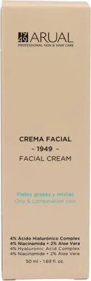 Zdjęcie produktu dla Arual Krem do twarzy skóra tłusta 50ml