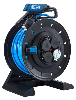 Produktbild von HEDI Kabeltrommel Vollkunststoff Generation 7 Champion D 290 mm K7SR40QTF560