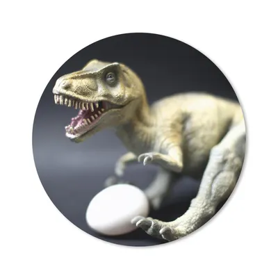 Produktbild von MuchoWow® Mauspad Mousepad Dinosaurier-Ei - weiß 40x40 cm - Mousepads - Maus Mat - Pad - Mausunterlage - Schreibtisch Accessoires