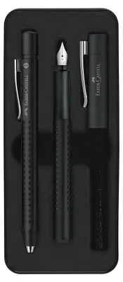 Obrázek produktu pro Plnicí pero Faber Castell+ KS Grip 2011 černá tuha