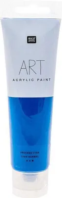 Produktbild von Acrylfarbe - Cyan - 100 ml