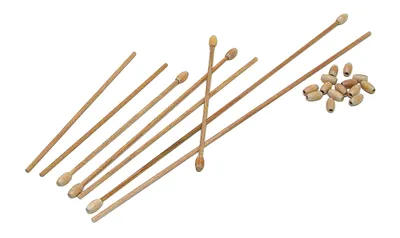 Produktbild von Holz-Mobilestäbe, sortiert 8 Stck.