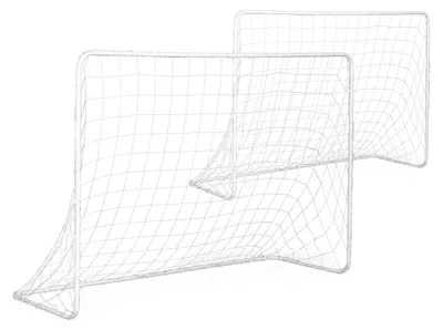 Obrázok produktu pre Dve futbalové bránky s futbalovou sieťou 180x122cm ECOTOYS