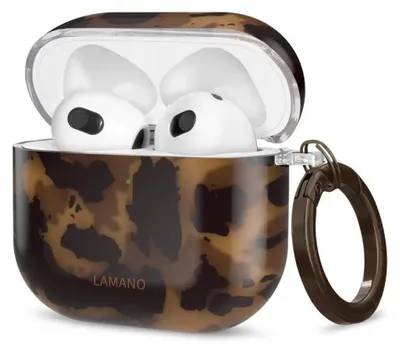 Obrázok produktu pre Puzdro Tech-Protect Lamano pre AirPods 4 - hnedé a čierne