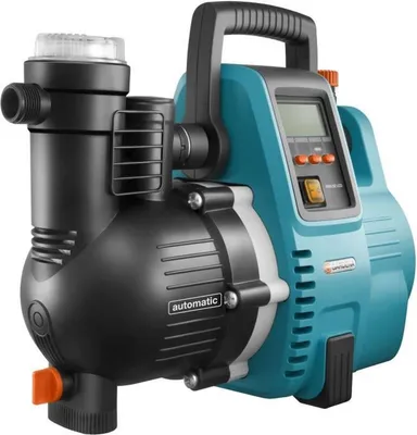 Productafbeelding van GARDENA Automatic Home and Garden Pump 5000/5E LCD Comfort?1300W?Flow rate 5000l/h?Pressure 5.0 bar?5-year warranty extension