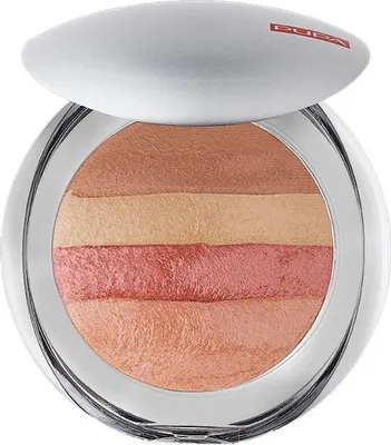 Zdjęcie produktu dla Pupa Milano Luminys Baked All Over Illuminating Blush-Powder Puder do twarzy i ciała 06, 9 g