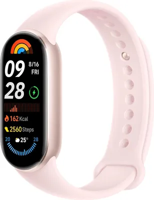 Produktbild von Xiaomi Smart Band 9 Midnight Mystic Rose Fitness Tracker, Farbe:Rose