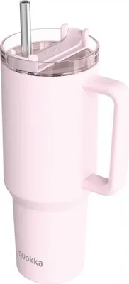 Image de Thermos quokka 1200ml acier inoxydable stream rose clair xl