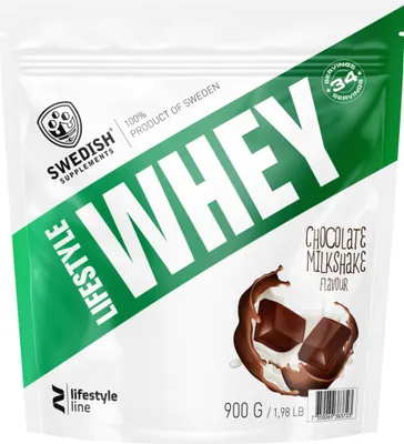 Zdjęcie produktu dla SWEDISH Supplements | Lifestyle Whey Chocolate shake