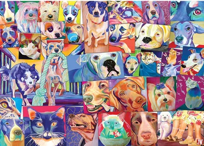 Immagine prodotto di GIBSONS Puzzle Mondo dei cani e dei gatti 1000 pezzi