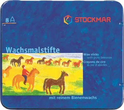 Productafbeelding van Kleurpotloden - 8 kleuren, standaardassortiment