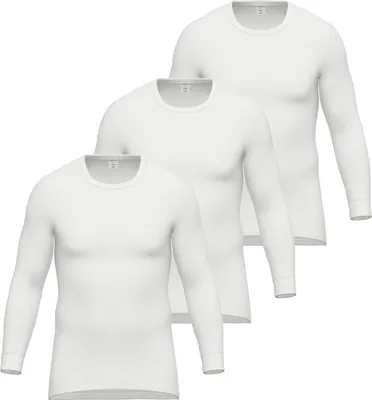 Produktbild von 3er Pack Shirt 1/1 Arm Day Classic / Doppelripp Exquisit von der Marke Ammann 7