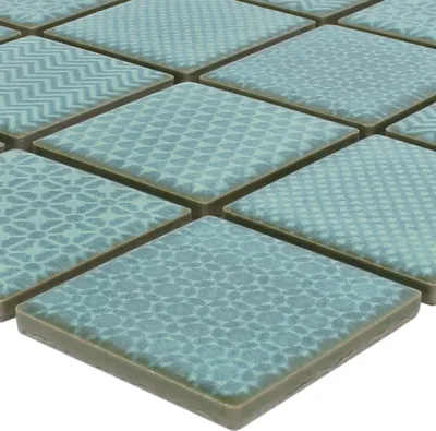 Produktbild von Mosaikfliesen Keramik Sapporo Grün