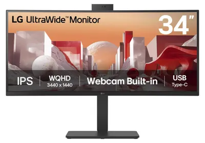 Immagine prodotto di LG 34BA85QE-B monitor per computer 86,4 cm (34") 3440 x 1440 pixel Wide Quad HD LCD Nero