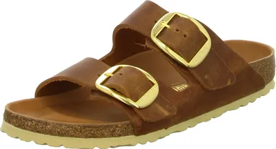 Produktbild von BIRKENSTOCK Bio Pantolette bis 30mm Sohlenhöhe Arizona Big Buckle