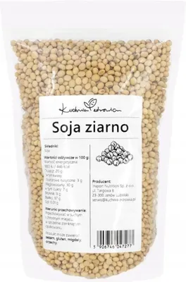 Produktbild von Sojabohnen 1 kg | ganze Bohnen, vielseitig | für Kochen, Bowls & Salate