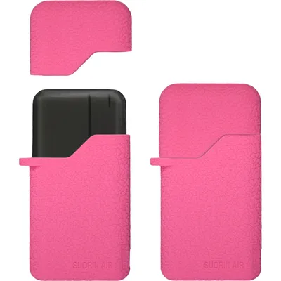 Produktbild von PhoneNatic Case kompatibel mit Suorin Air - Hülle Silikon rosa Cover Tasche