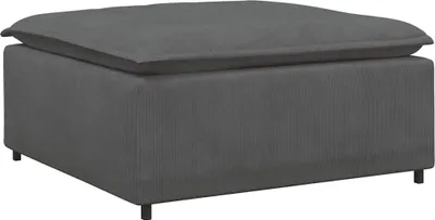 Produktbild von Modulares Sofa Fußhocker-Modul Dunkelgrau 100x100x48 cm