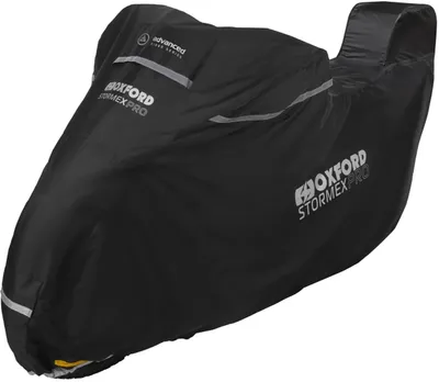 Obrázok produktu pre Motocyklová plachta Oxford Stormex-Pro s vreckom – veľkosť XL – (277 x 103 x 141 cm)