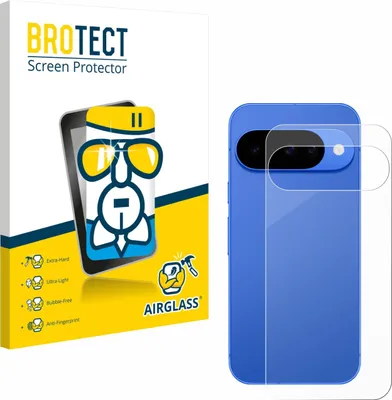 Produktbild von BROTECT Schutzglas für Google Pixel 10 (Rückseite) Schutzfolie Panzer Folie Glas Display Schutz klar