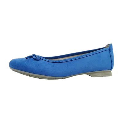 Produktbild von Jana  Damenschuhe Ballerinas Blau Freizeit, Schuhgröße:37 EU