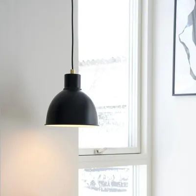 Immagine prodotto di Lampada a sospensione NORDLUX Pop, Variante: Ø 215 x 200 mm, E27, 40 W, nero