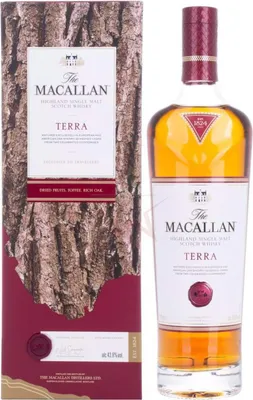 Produktbild von The Macallan TERRA Highland Single Malt Scotch Whisky 43,80 % 0,70 Liter