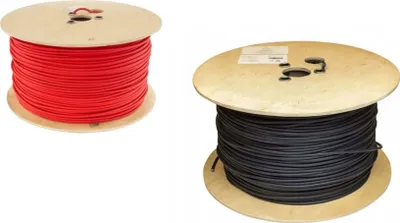 Produktbild von Solarkabel Solarleitung Kupfer H1Z2Z2-K 6mm² Photovoltaik METERWARE Schwarz